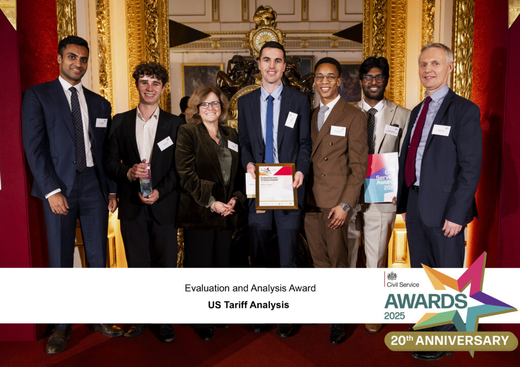 Evaluation and Analysis Award winner